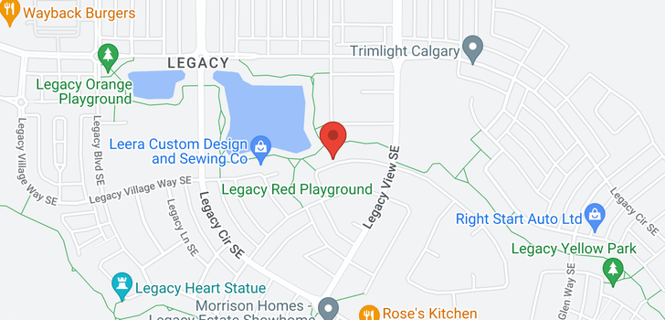 map of 68 LEGACY Manor SE